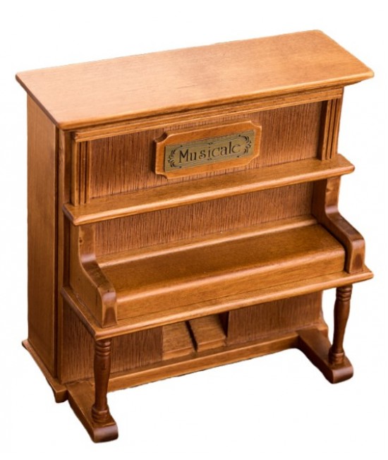 木質 直立式鋼琴 音樂盒 MUSIC BOX
